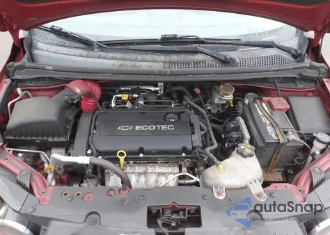 2012 Chevrolet Sonic 2Lt из США, поврежденный, VIN 1G1JC6SH2C4122561